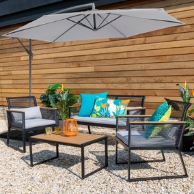 Elements 3m Cantilever Parasol
