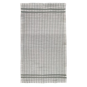 Portobello Mayland Checked Tea Towel