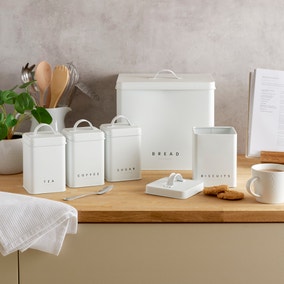 Set of 5 Kitchen Canisters