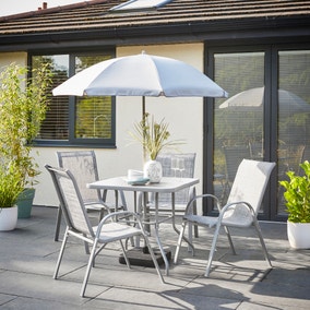 4 Seater Garden Dining Set