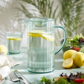 Ribbed Acrylic Jug