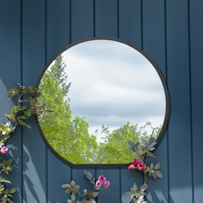 Circulus Round Indoor Outdoor Overmantel Wall Mirror
