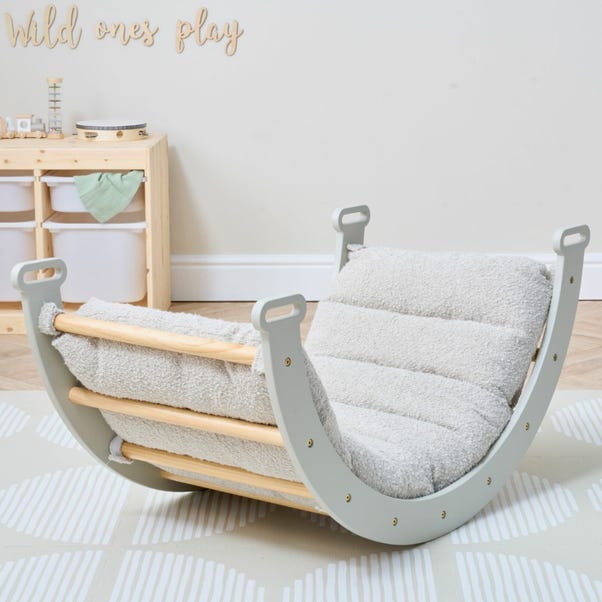 Tutti Bambini Scala Montessori Pikler Boucle Rocking Frame Cushion image 1 of 9