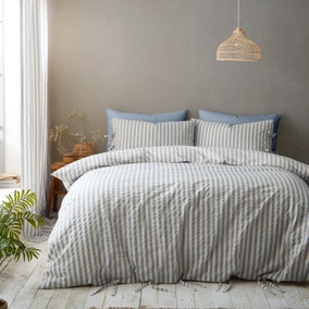Pinapple Elephant Zanzibar Stripe Polycotton Duvet Cover & Pillowcase Set
