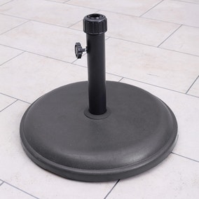 Round Garden Parasol Base, 16kg